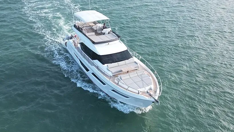 Crémant — 58ft Ferretti Charter Phuket to Koh Kai (Chicken Island /Koh Hua Khwan)
