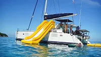 Coral Island (morning 4 hrs) — 44ft Lagoon