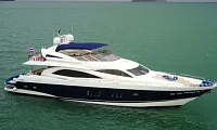 DeLuxe — 90ft Sunseeker Charter Phuket to Phi Phi Leh