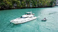 Krabi Princess — 65ft Princess Yacht Charter Krabi to Phi Phi Leh