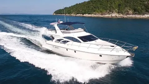 Tawani — 50ft Azimut Charter Phuket to Koh Kai (Chicken Island /Koh Hua Khwan)