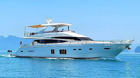 Phi Phi & Khai Islands (8 hrs) — 78ft Princess Yacht